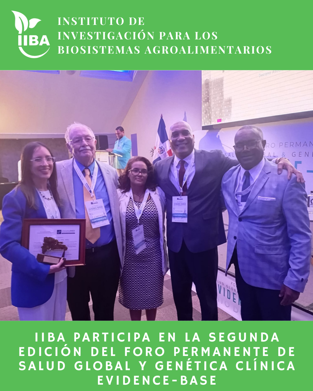 El IIBA colabora con la innovación en genética clínica y la bioinformática cuántica en foro internacional